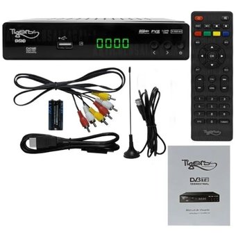 Decodificador TDT TV Digital Terrestre Full HD — HDMI + USB