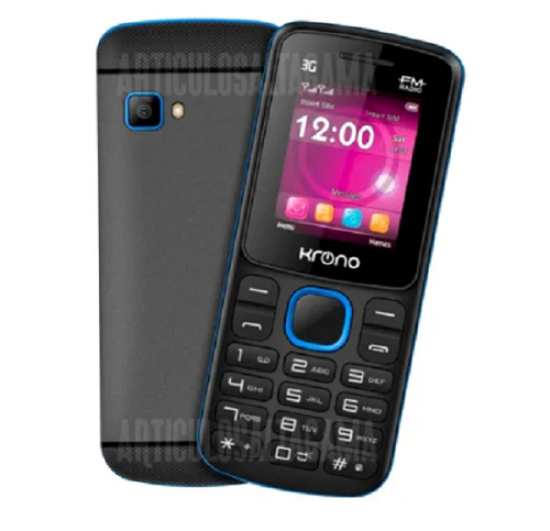 Celular Básico Doble SIM K22 – 3G, Radio FM, Linterna, Teclado Retro Iluminado