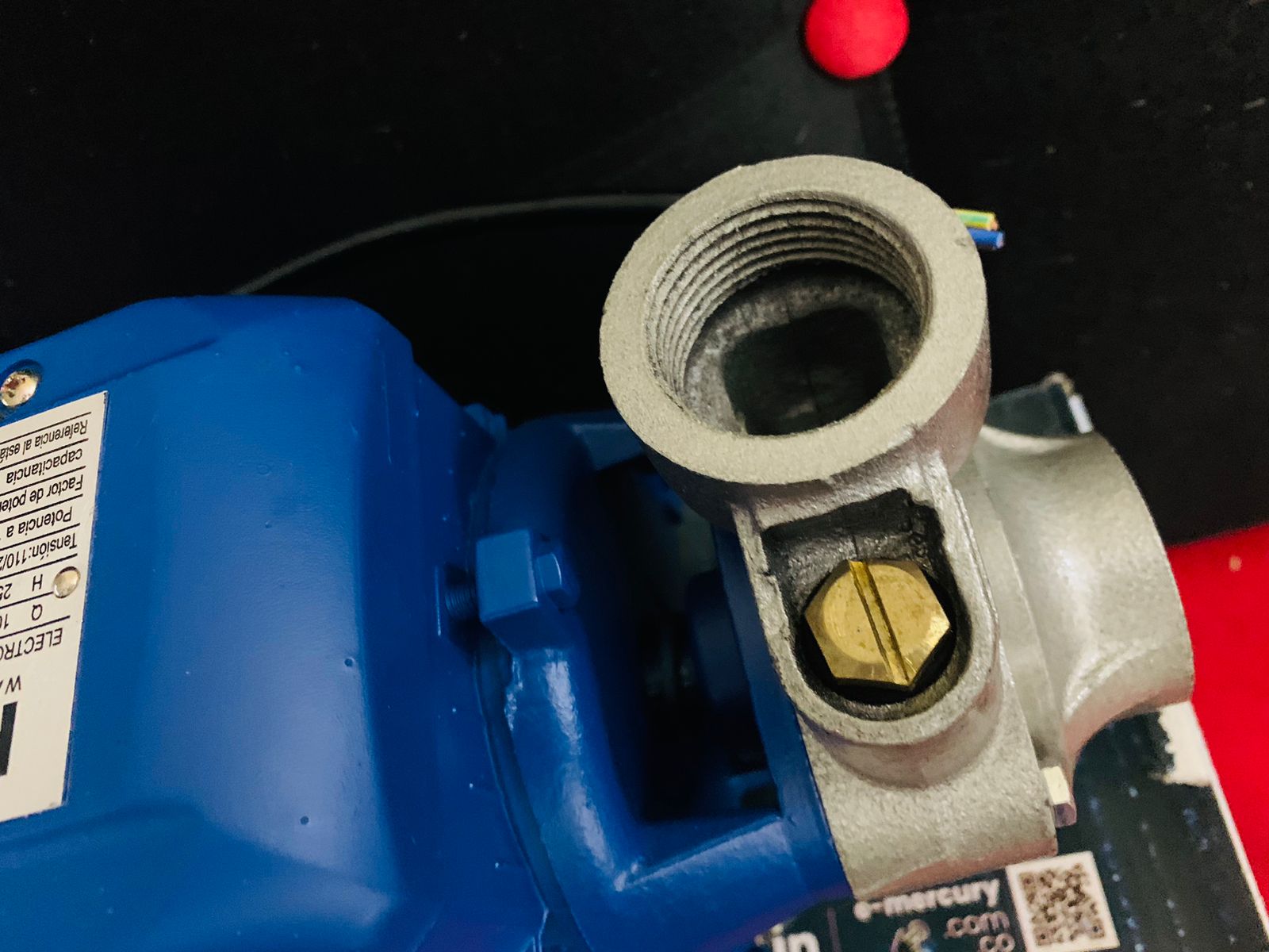 Electrobomba Periférica de Agua 1 HP – 750W, 50 L/min, Doble Voltaje 110/220V