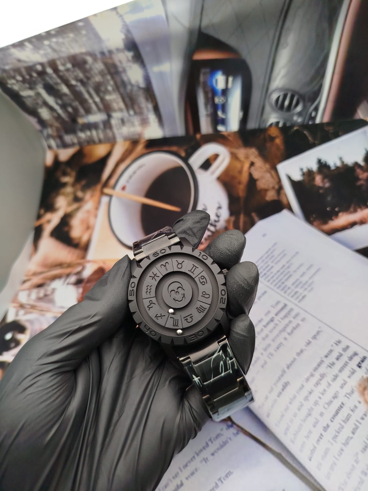 Reloj Magnético Zodiacal Acero