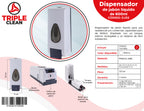 Dispensador de Jabón Líquido 600 ml – Elegante, Resistente y Fácil de Recargar