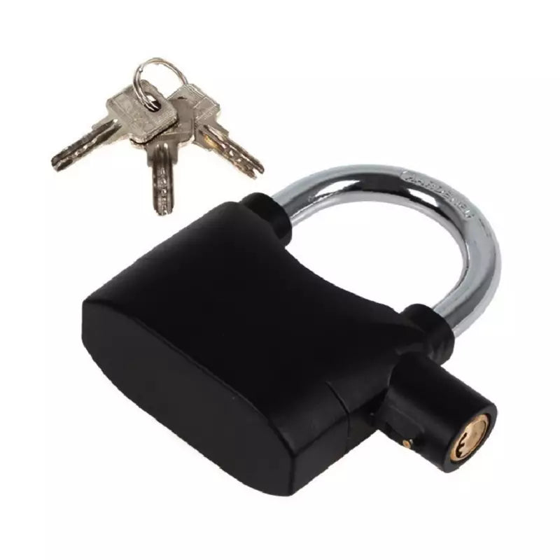 Candado con Alarma 110dB para Moto y Bicicleta – Antirrobo, Resistente al Agua y Acero Inoxidable
