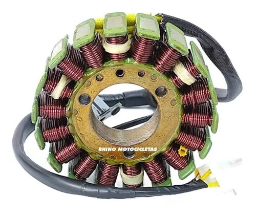 Plato Bobina Varroc Original para Moto Pulsar – Stator de Repuesto Alta Durabilidad