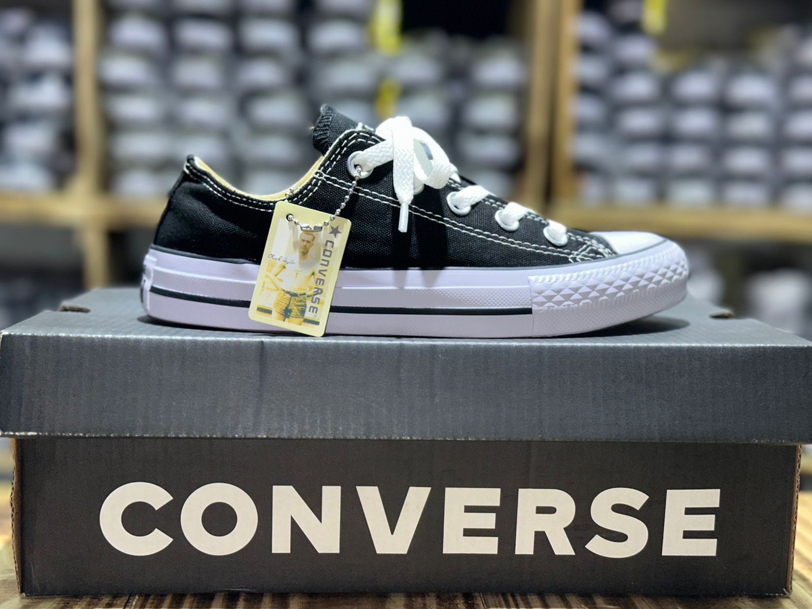 Tenis Estilo Converse Chuck Taylor All Star – Color Negro Clásico