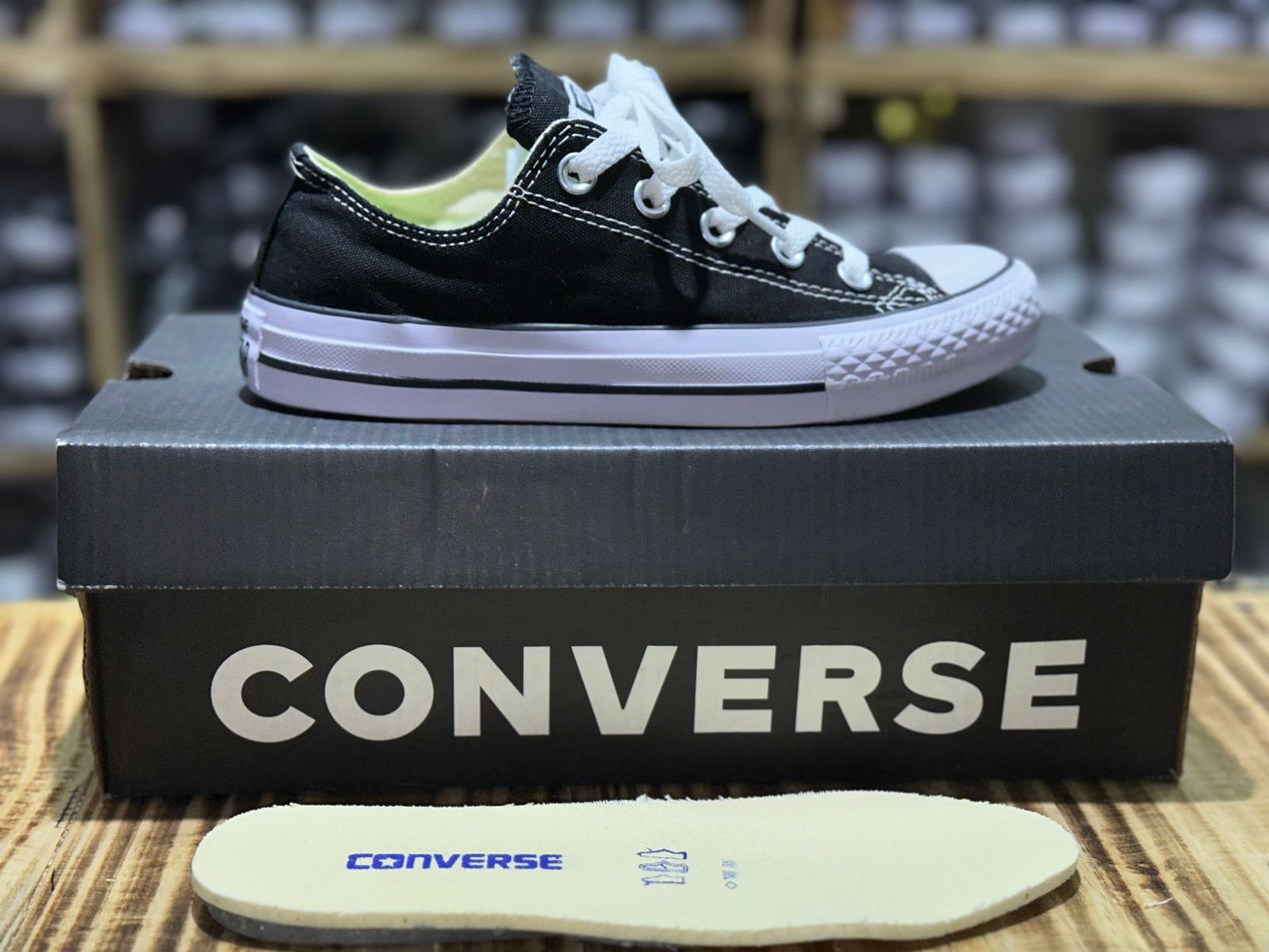 Tenis Estilo Converse Chuck Taylor All Star – Color Negro Clásico