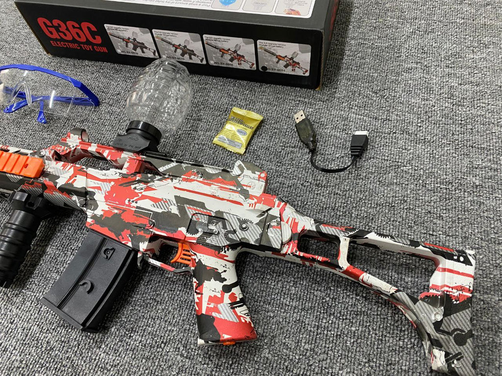 Pistola Hidrogel G36C Eléctrica Automática – Sencilla y con LED