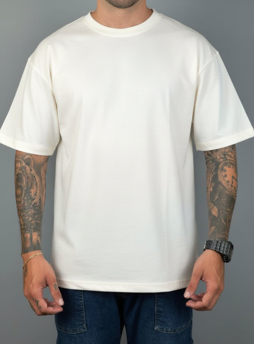 Camiseta Oversize 100% Algodón Premium