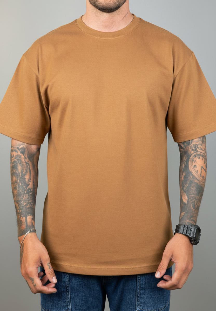 Camiseta Oversize 100% Algodón Premium