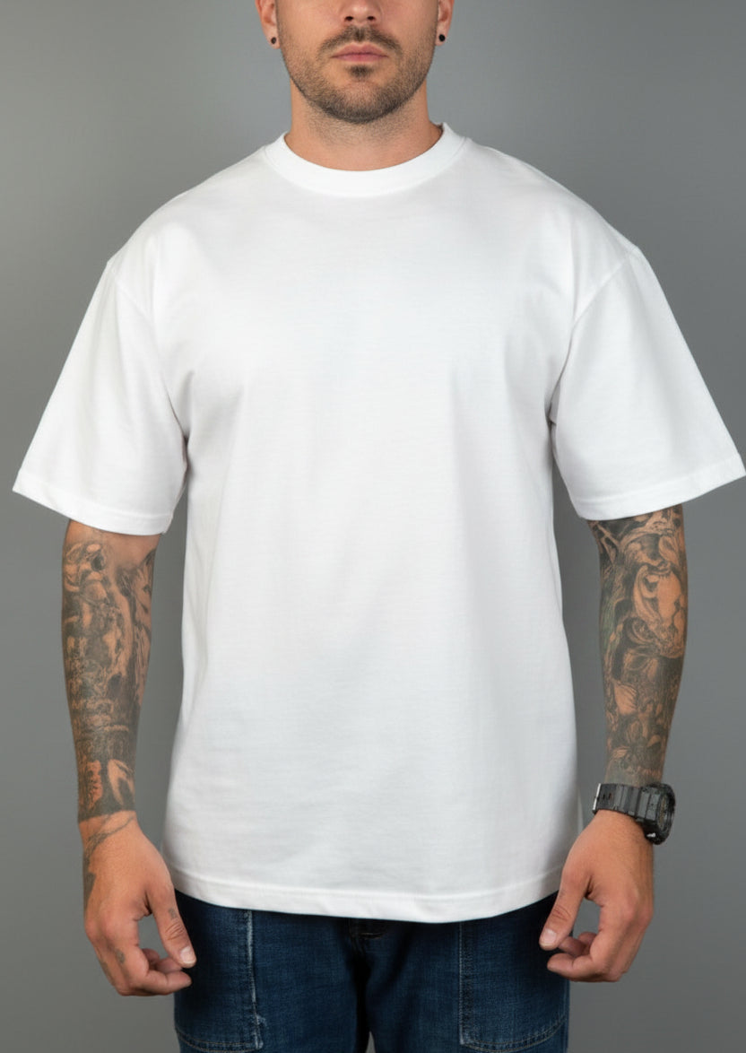 Camiseta Oversize 100% Algodón Premium