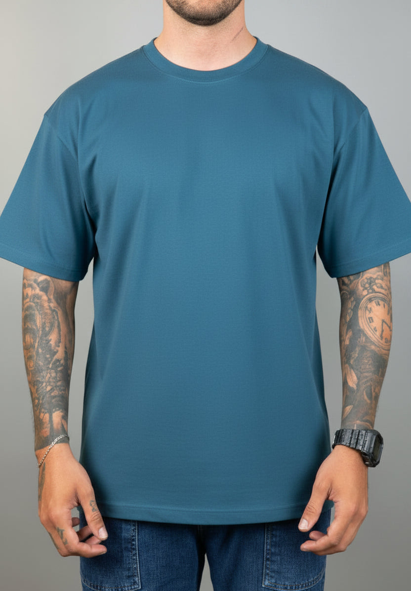 Camiseta Oversize 100% Algodón Premium