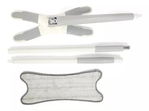 Mopa Giratoria 360° Manos Libres con Microfibra – Limpieza Profunda Sin Esfuerzo