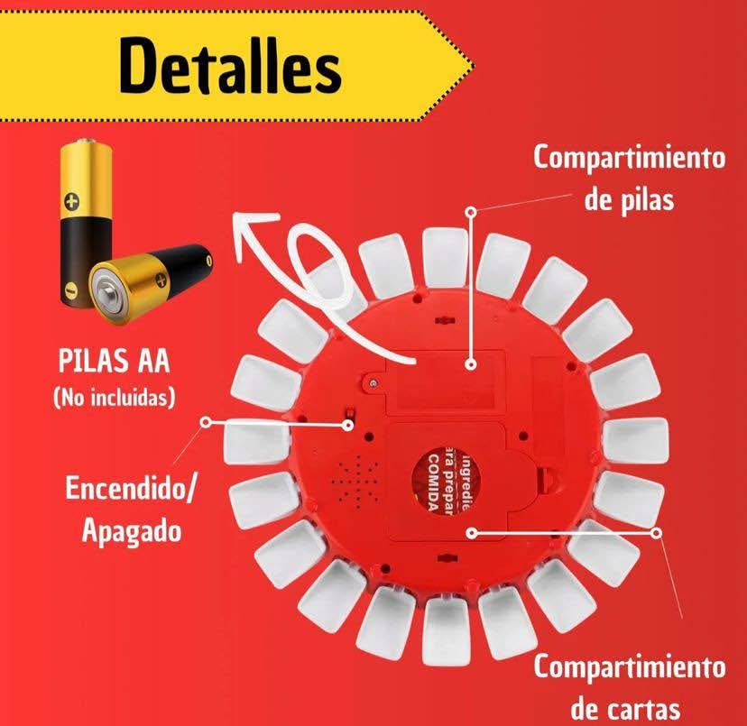 Juego de Mesa Basta Electrónico — Tamaño Pequeño