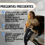 Forro Protector Impermeable para Silla Copiloto – Ideal para Mascotas en el Carro