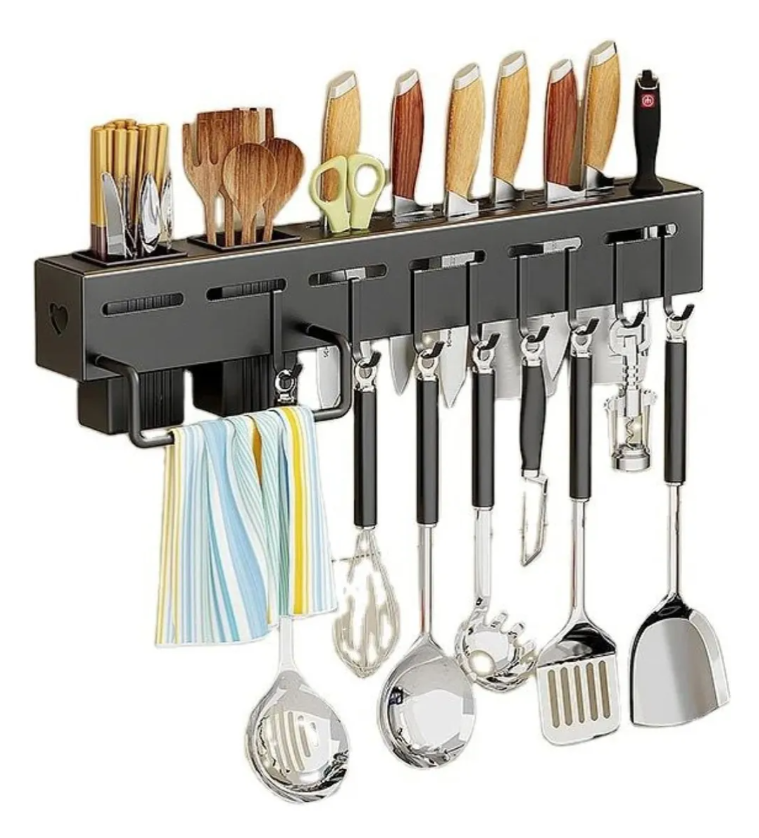 Organizador de Utensilios de Cocina 40 cm – Porta Cubiertos, Espumaderas y Accesorios de Cocina