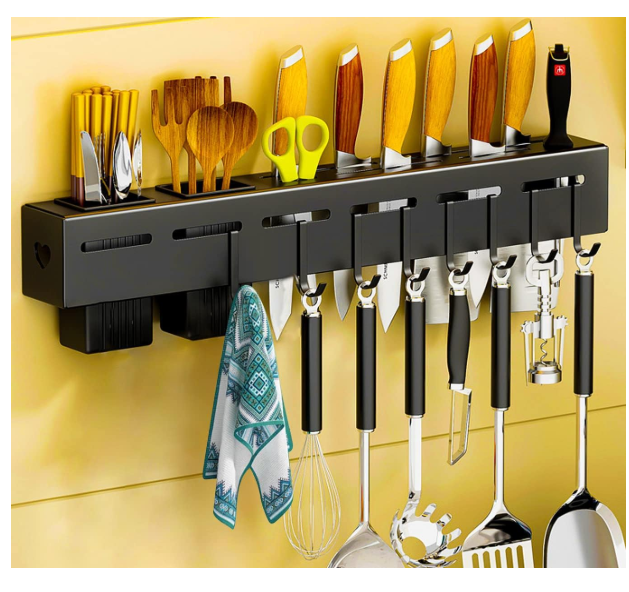 Organizador de Utensilios de Cocina 40 cm – Porta Cubiertos, Espumaderas y Accesorios de Cocina