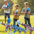 Lanzador Hidrogel Eléctrico Splatter Ball Blaster – 10.000 Balas + Gafas, Recargable, 3 Colores