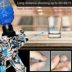 Lanzador Hidrogel Eléctrico Splatter Ball Blaster – 10.000 Balas + Gafas, Recargable, 3 Colores