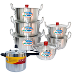 Combo Presión – Olla a Presión 6L + Juego 6 Ollas