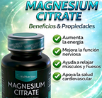 Citrato de Magnesio WalNutrition 900 mg — 90 Cápsulas Vegetales