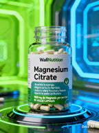 Citrato de Magnesio WalNutrition 900 mg — 90 Cápsulas Vegetales