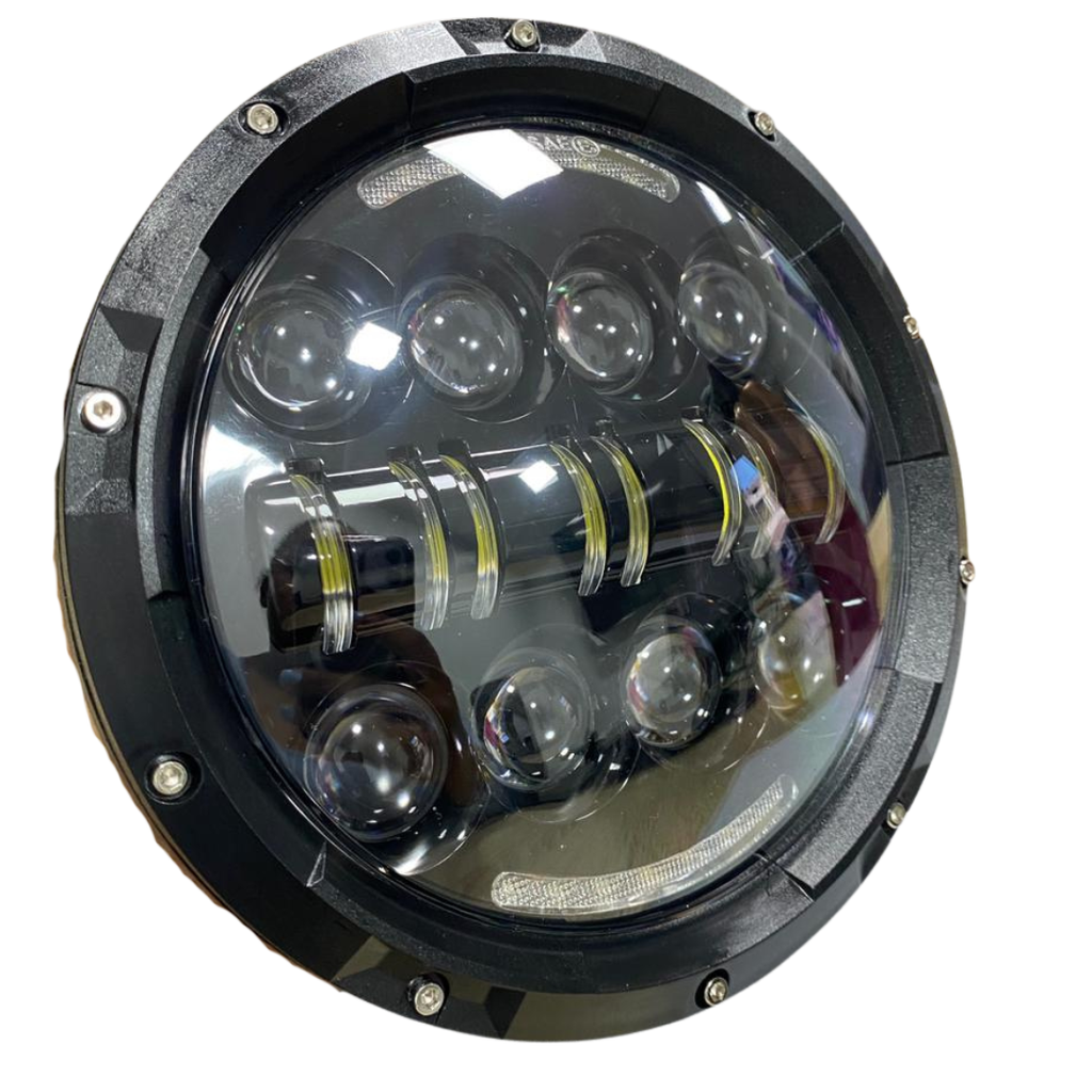 Farola LED Redonda Universal para Moto – Luz Alta y Baja Pro Vision