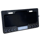 Porta Placa LED Universal con Stop y Direccional para Auto y Moto