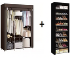 Set Organizador 2 en 1: Armario + Zapatero para el Hogar