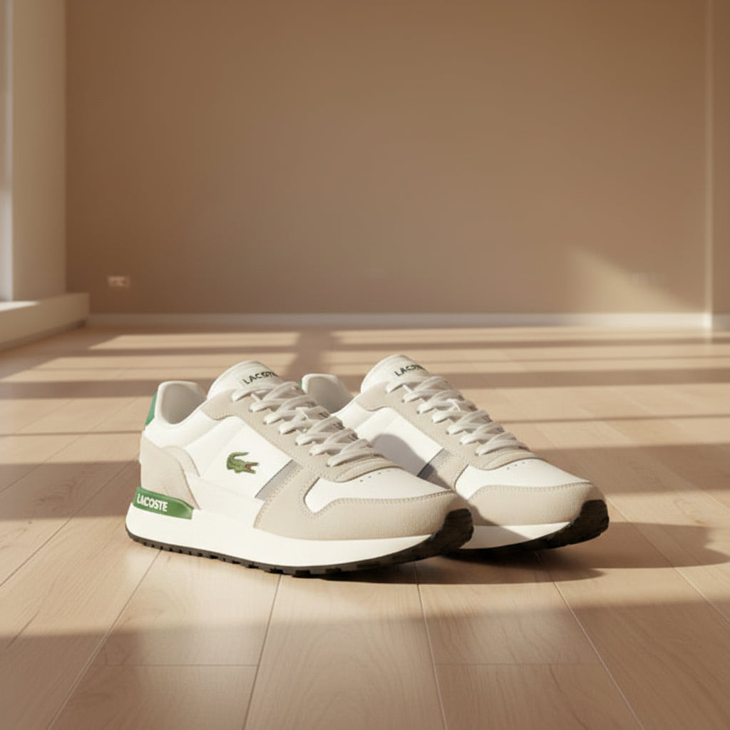 Tenis CL Clásicos | Blanco Verde — Caballero
