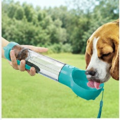 Botella Bebedero Multifuncional para Mascotas – Portátil, Antiderrame, Ideal para Paseos