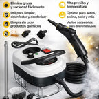 Máquina Limpiadora a Vapor Portátil 2500W – Alta Presión, 6 Velocidades, Depósito 1200ml