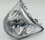 Gray helmet for bikers