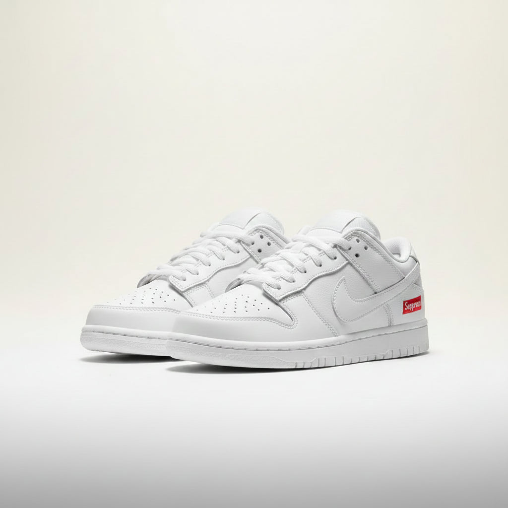 Tenis Estilo Supreme Blanco para Caballero – Fabricados en Cúcuta