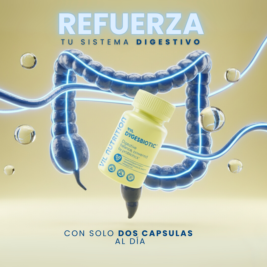 VIL DYgesBiotic — Suplemento Digestivo con Probióticos y Prebióticos