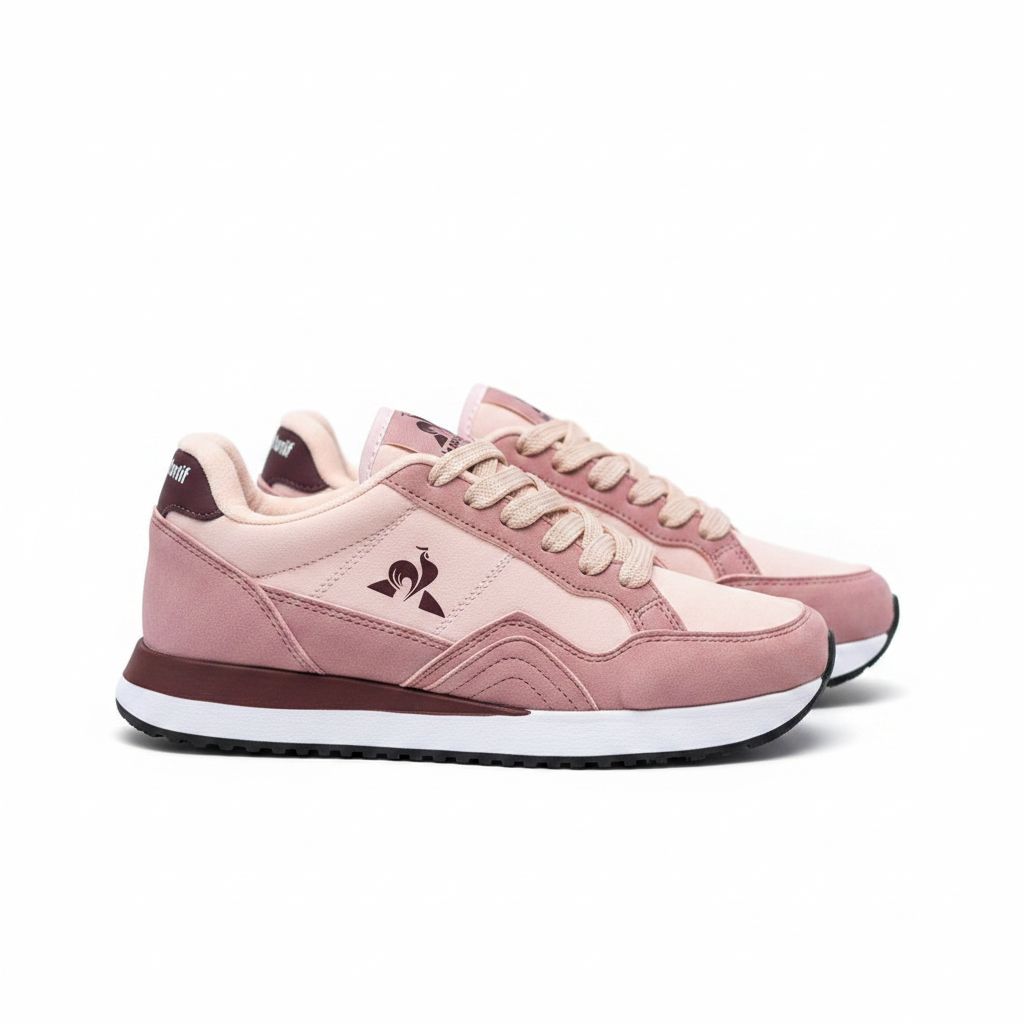 Tenis Le Coq Sportif SLM Rosado - Vista lateral