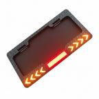 Porta Placa LED Universal con Stop y Direccional para Auto y Moto